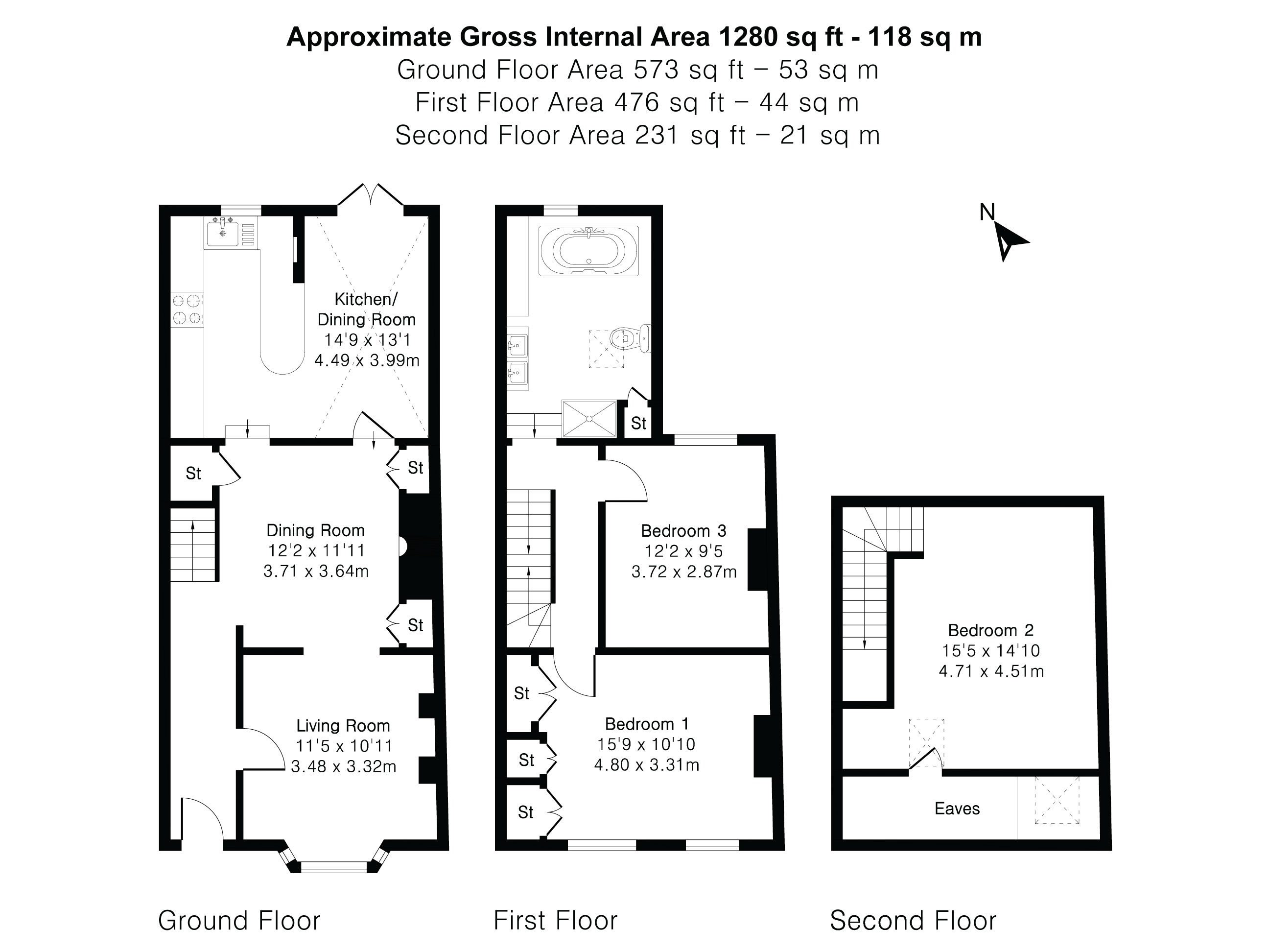 83, Marlborough Road, Oxfordshire floorplan