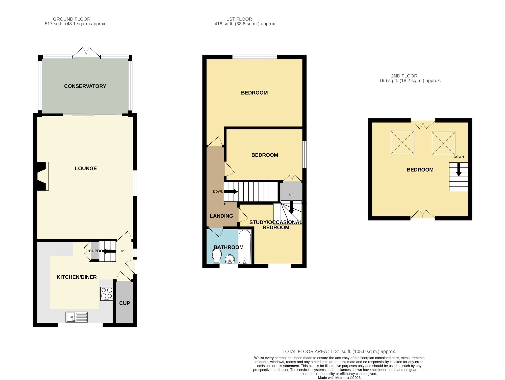 16 Southwold Rise, Scarborough floorplan