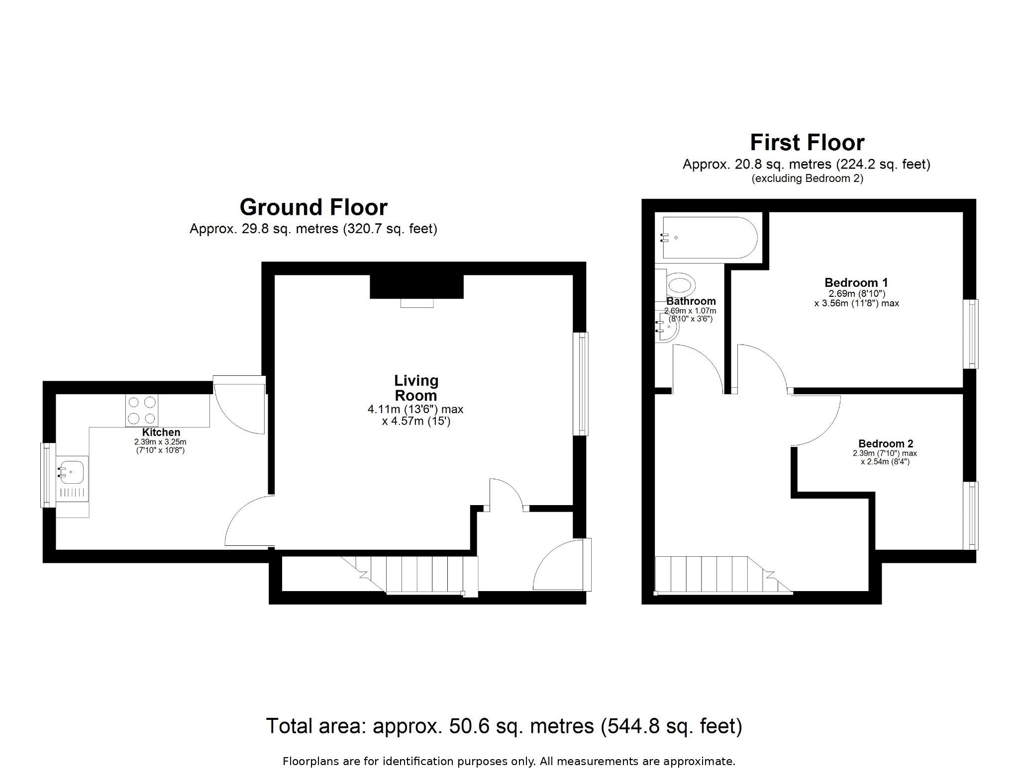 11, Roundfield Place, Bradford floorplan