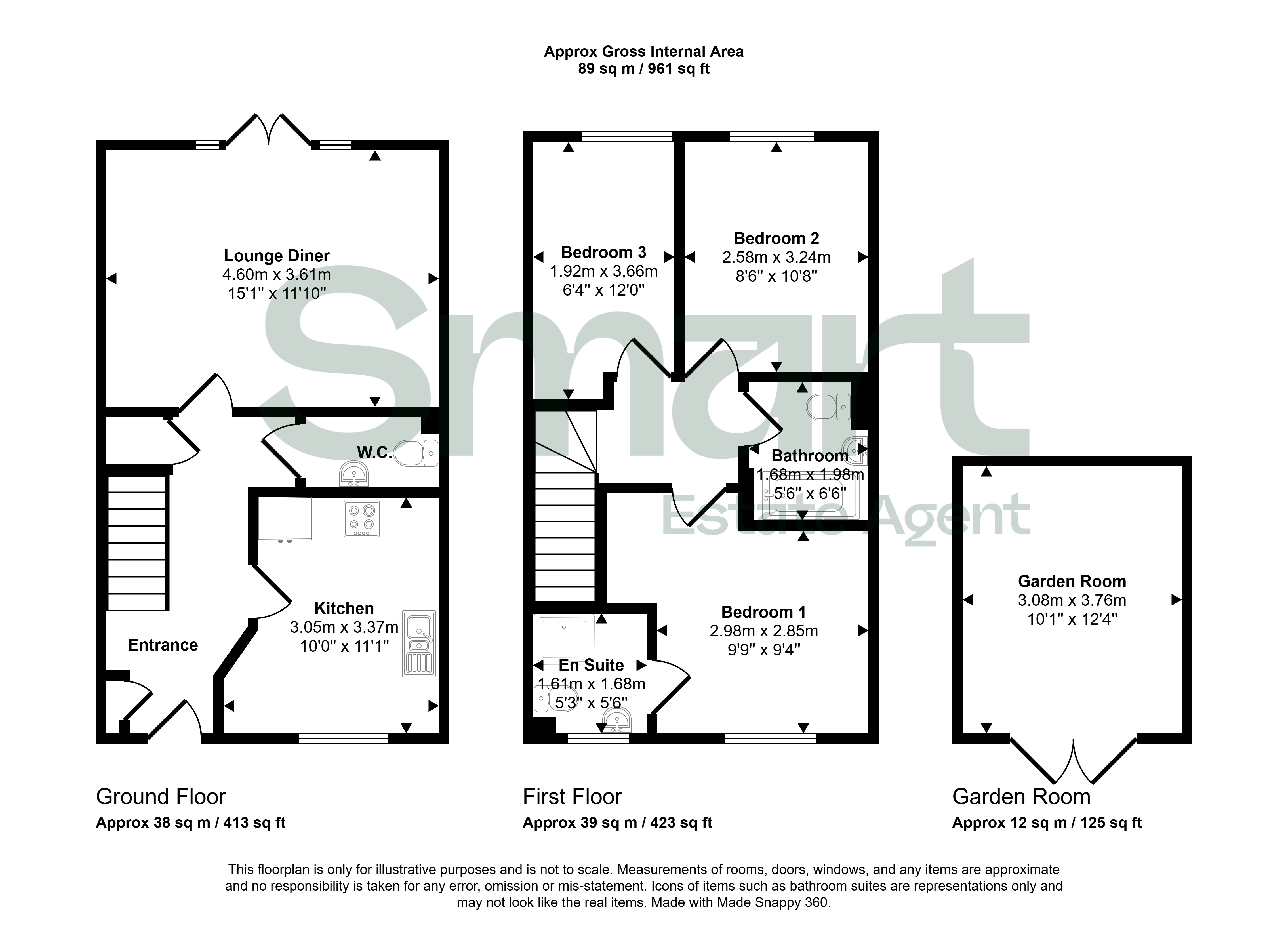 17, Horse Field, Exeter floorplan