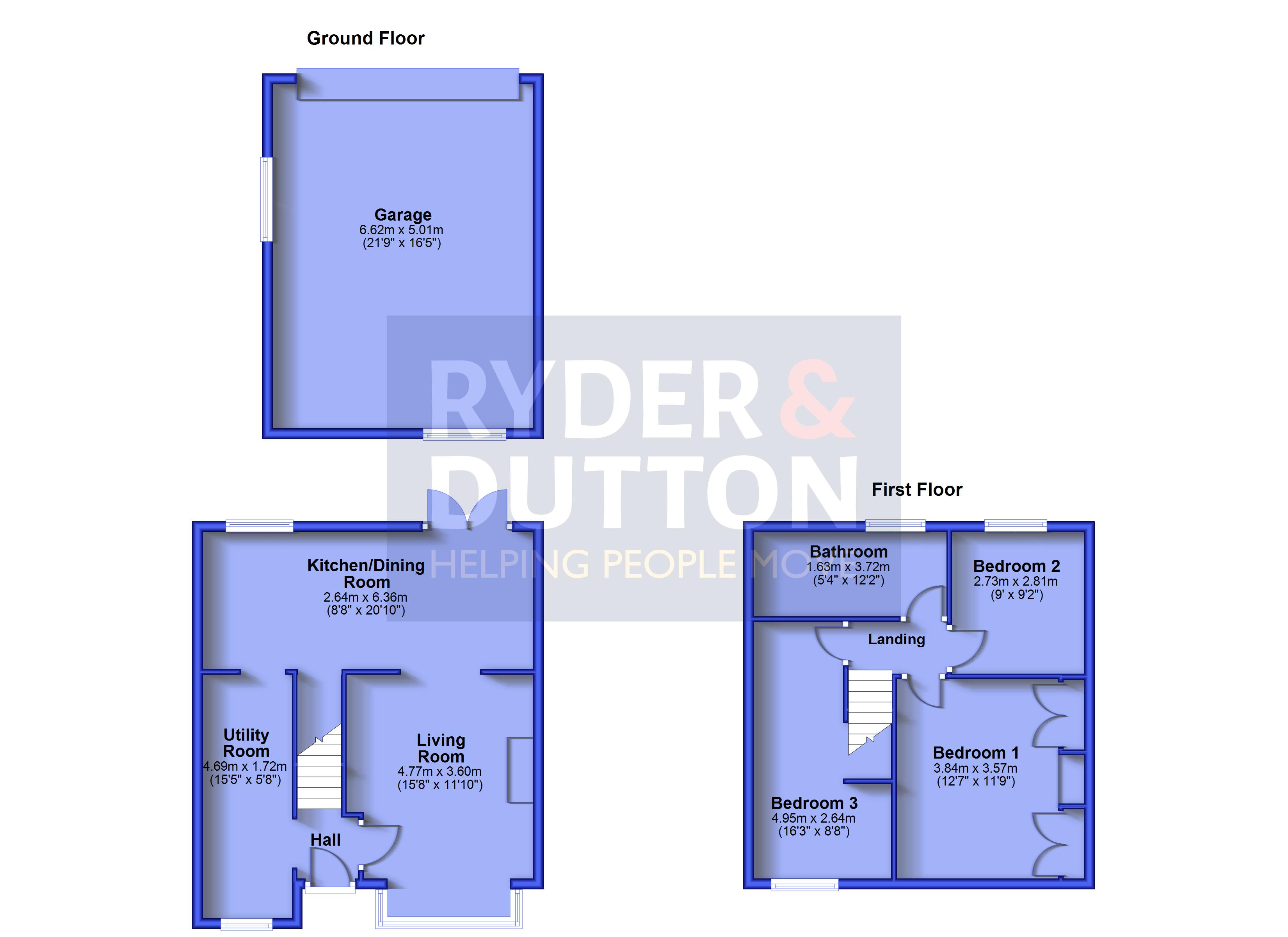 6, Moorlands Drive, West Yorkshire floorplan