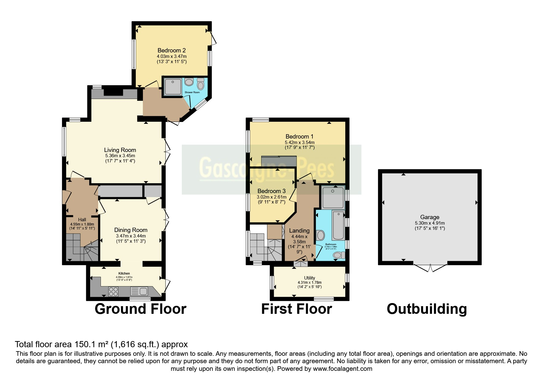 Reay House,, Elm Hill, Guildford floorplan