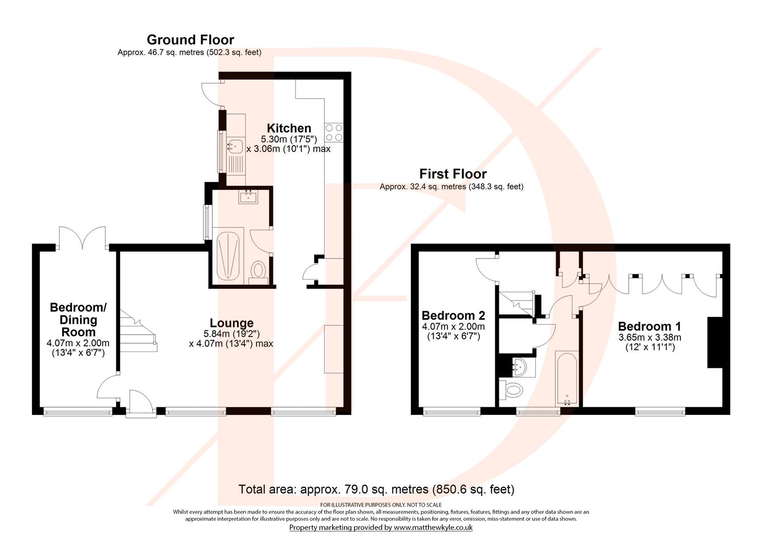 4, Smarts Lane, Loughton floorplan