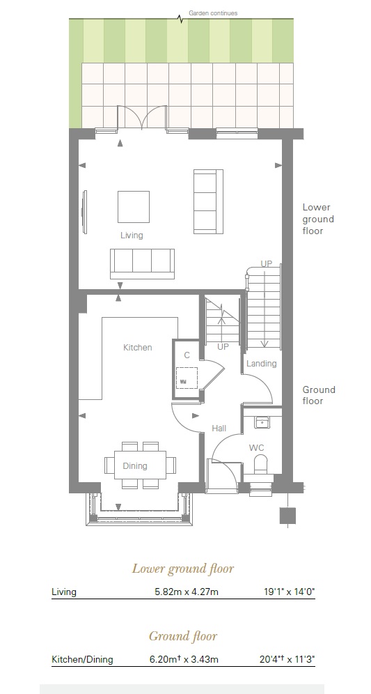 3 Bedrooms Semi-detached house for sale in Woodlands Road, Leatherhead KT22