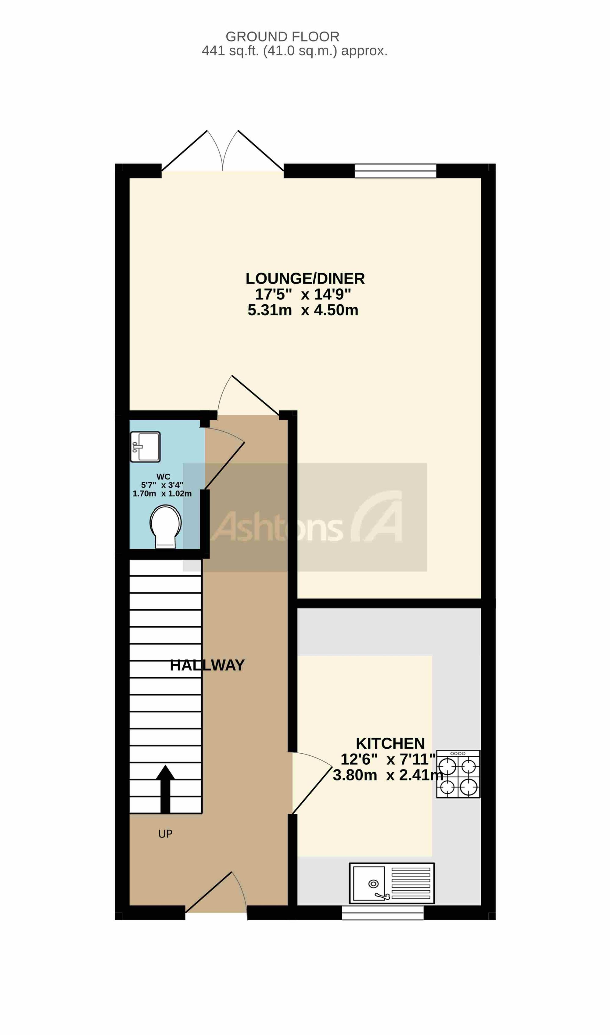 41 Winterbourne Gardens, Warrington floorplan
