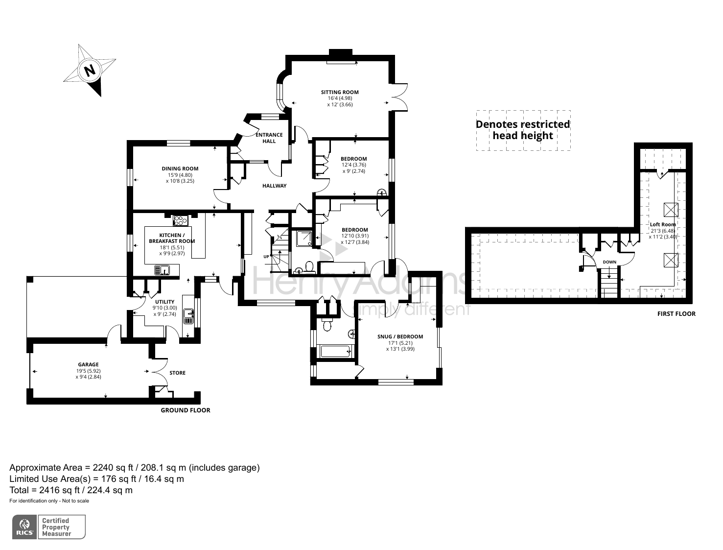 Mulroy Cottage, The Drive, Chichester, West Sussex PO19, 3 bedroom