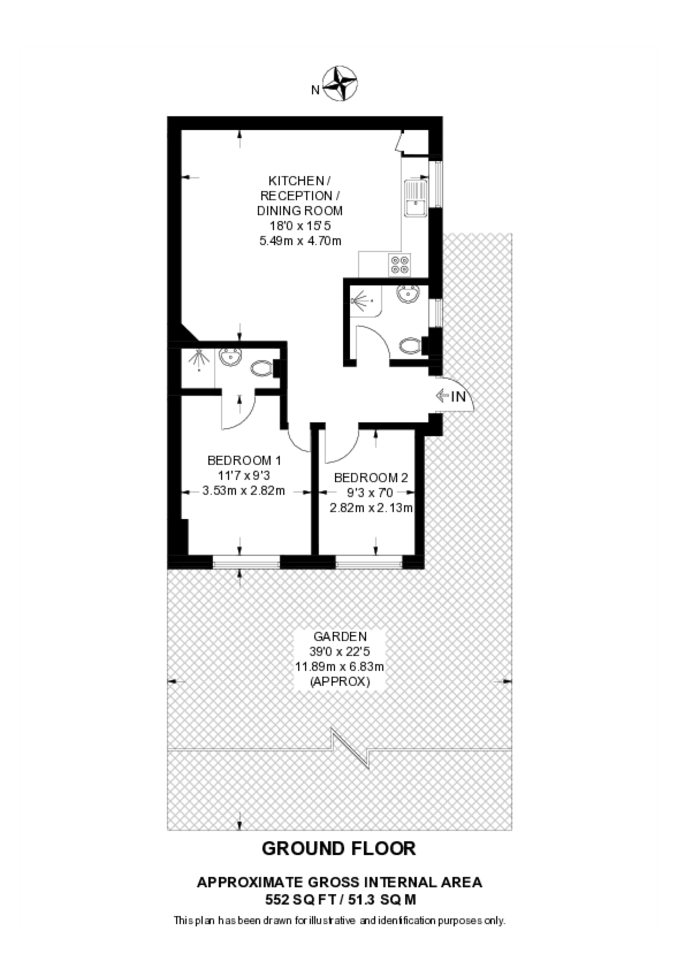 Sydenham Road, Croydon floorplan