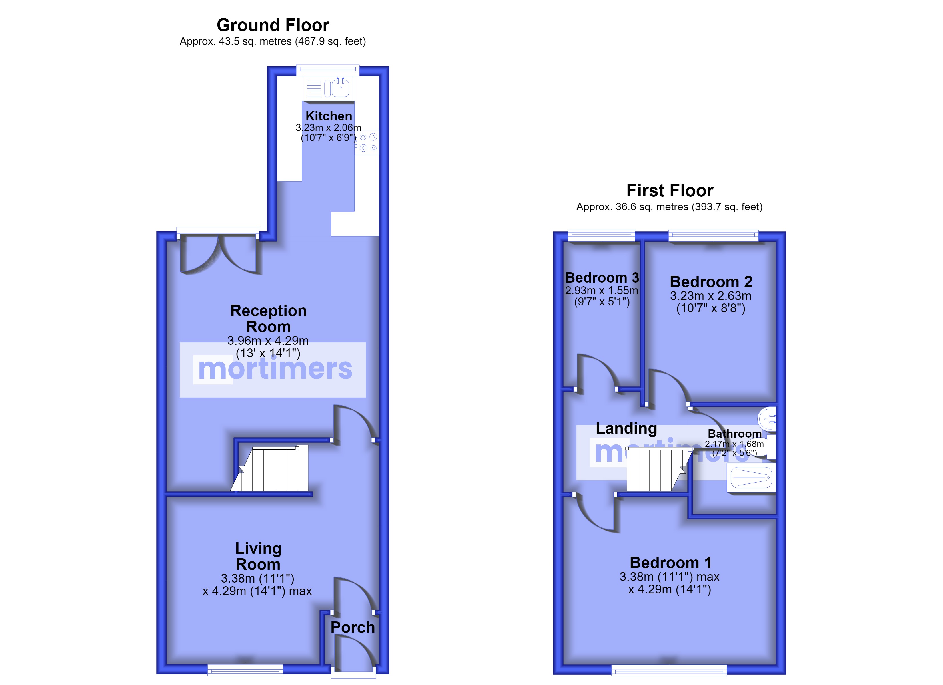 14, Birch Terrace, Accrington floorplan