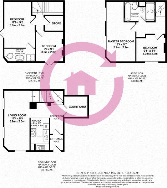3 Bedrooms Terraced house for sale in Portland Place, Cheltenham GL52