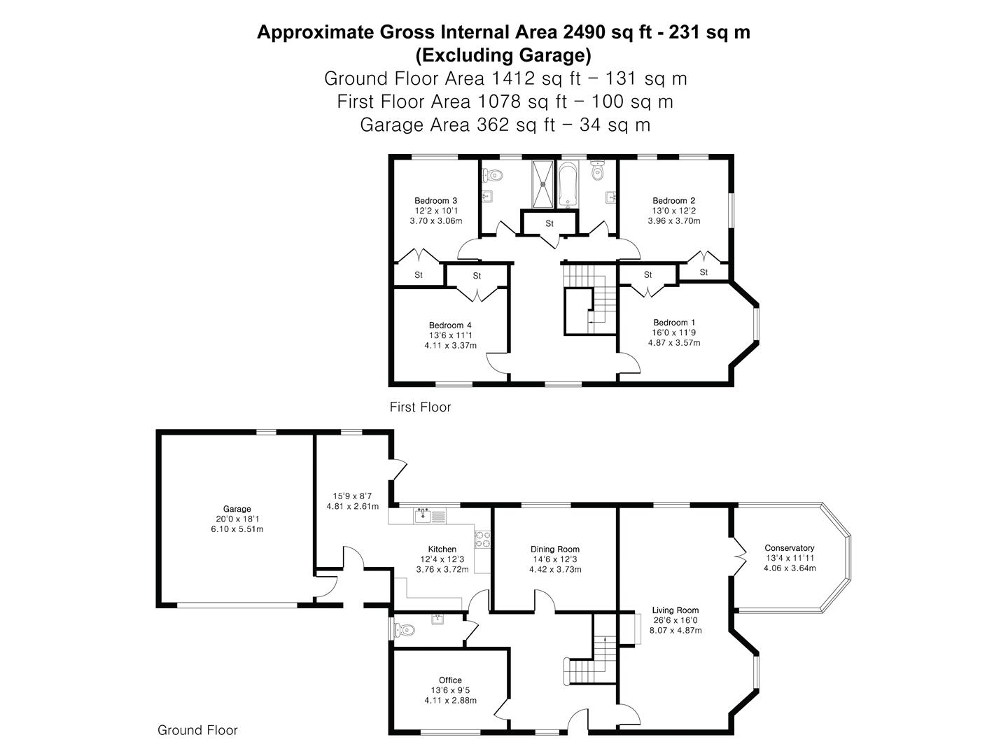 The Beeches, 3, Maberly Court, Saffron Walden floorplan