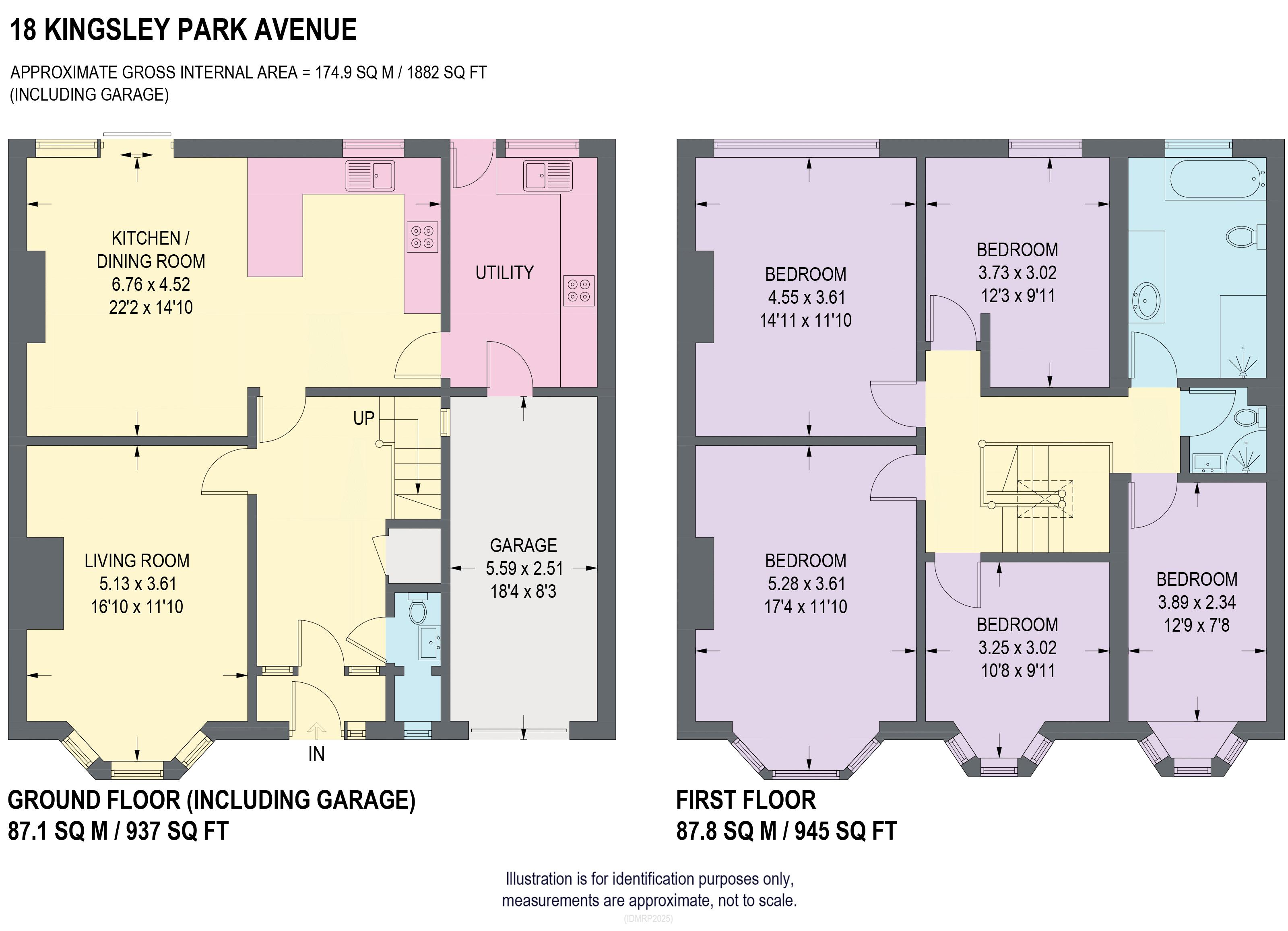 18, Kingsley Park Avenue, Sheffield floorplan