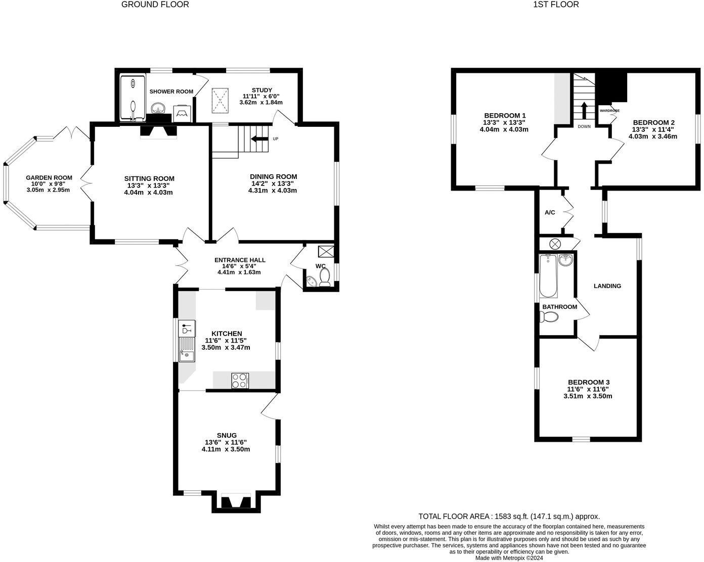 The Nook, ,, Hereford floorplan
