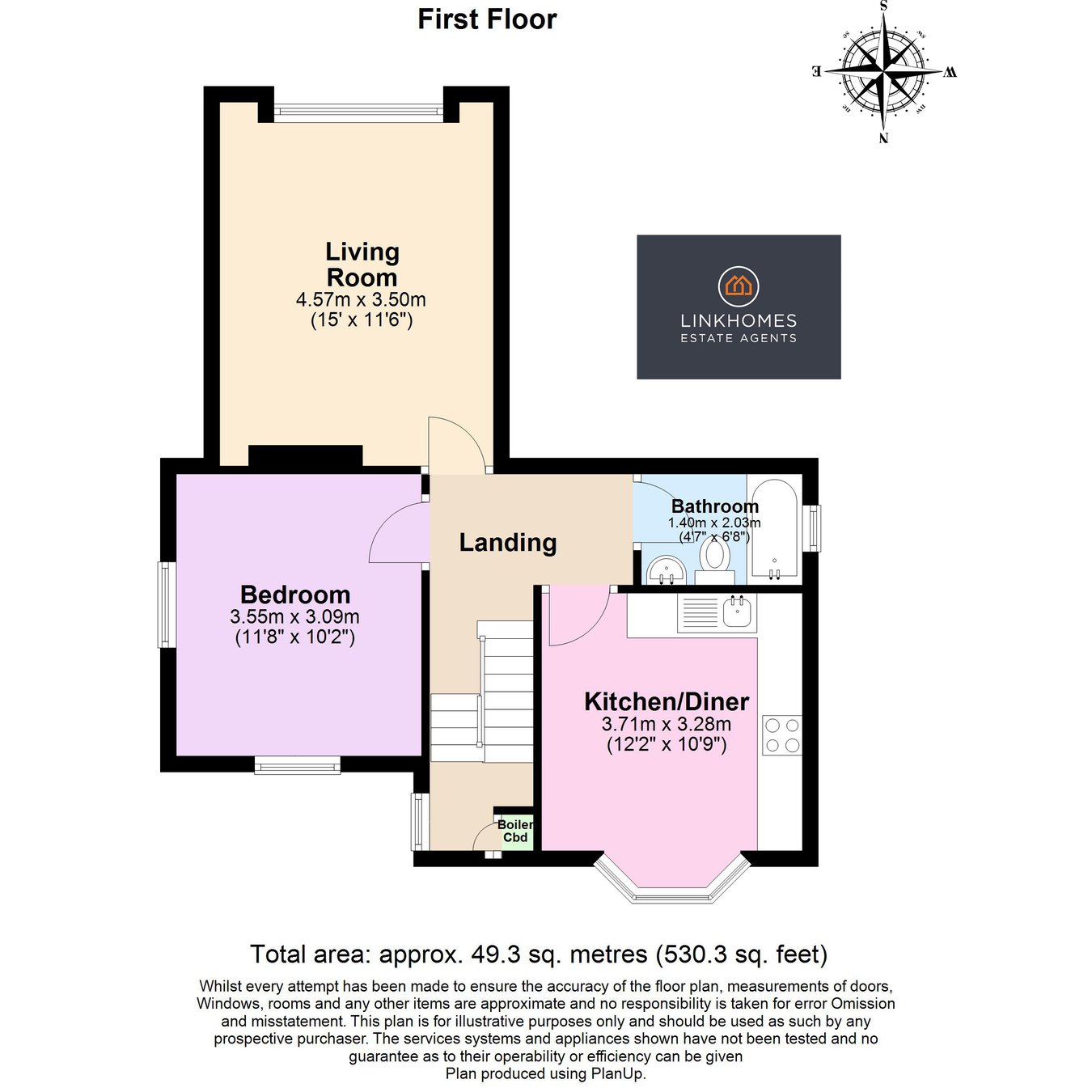64a, Station Road, Poole floorplan