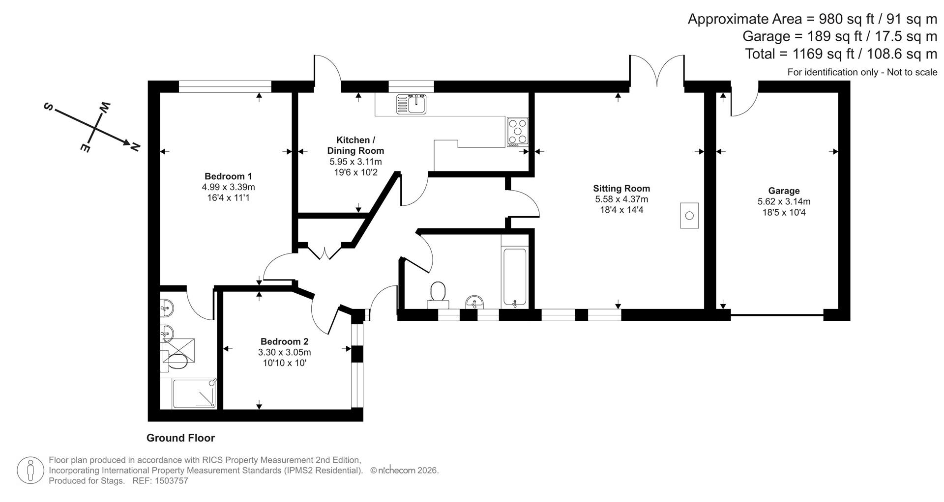 The Old Dairy, Nutwalls Court, Exeter floorplan