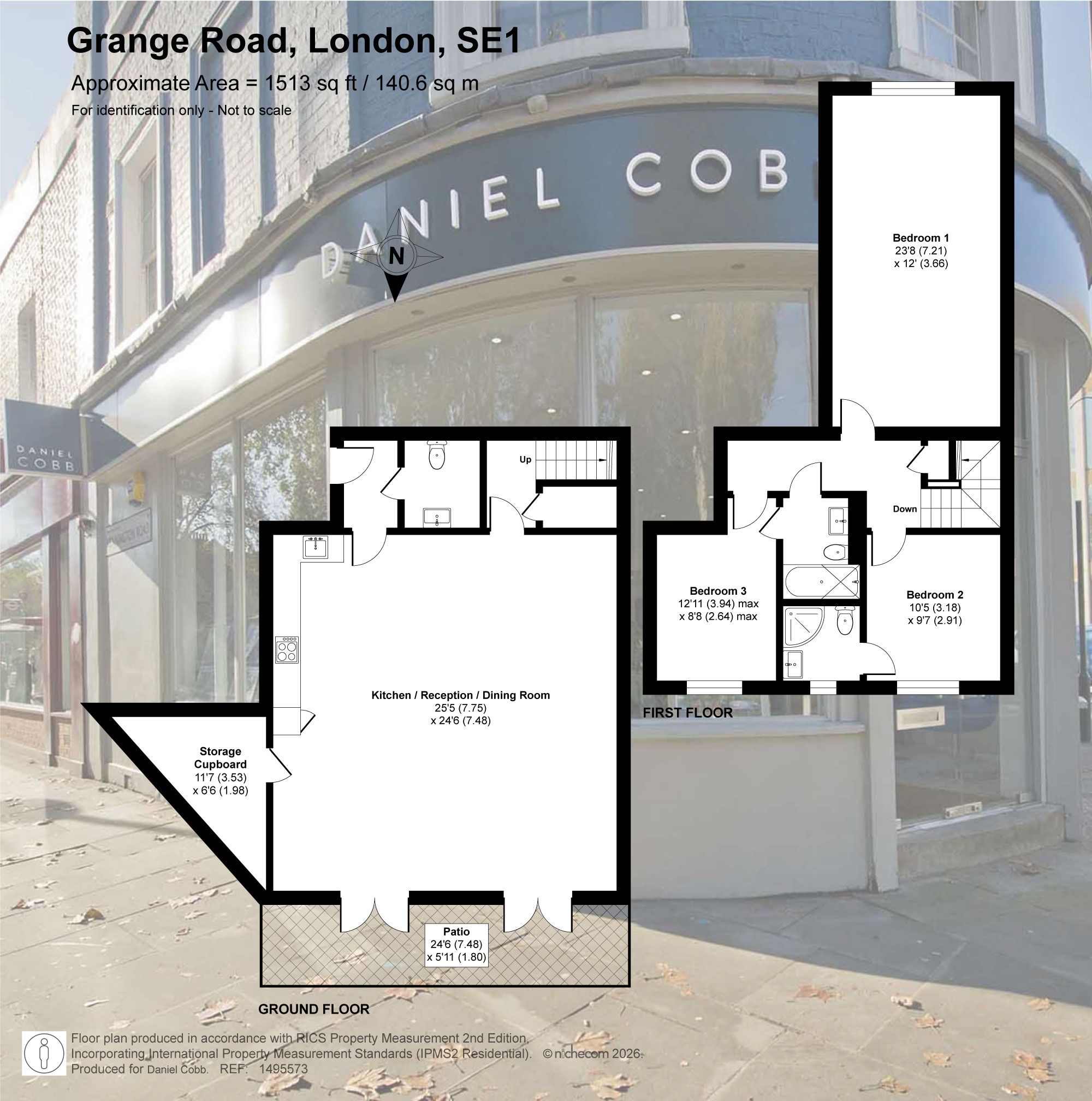 Unit 4, London floorplan