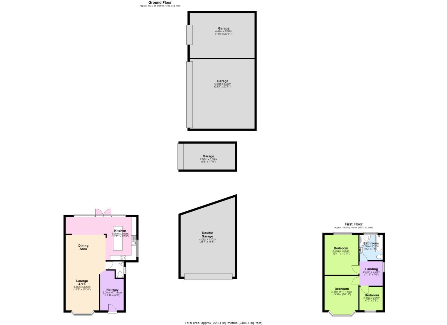 37, Brookside Road, Nottingham floorplan
