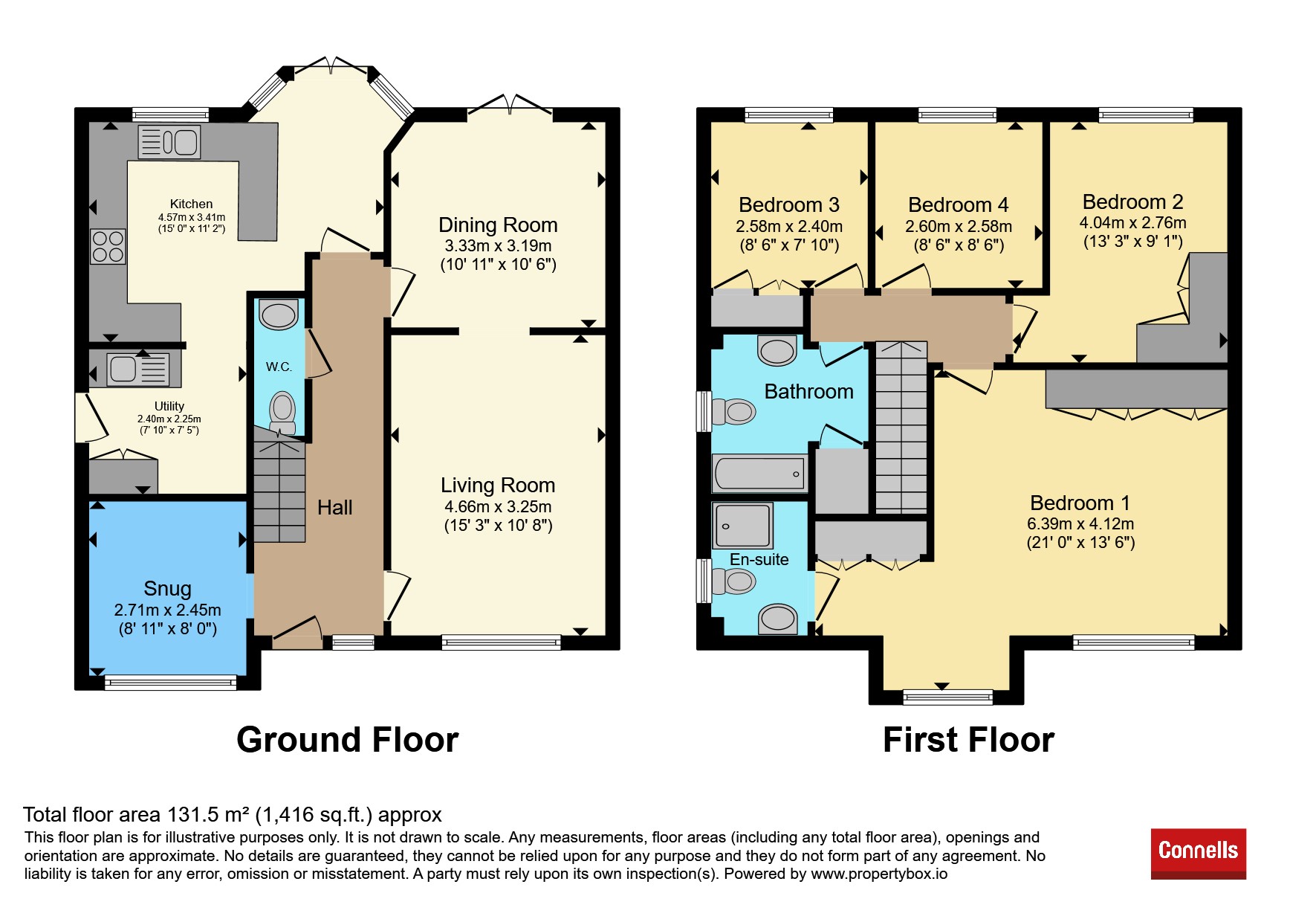 48, Britannia Gardens, Stourport-On-Severn floorplan