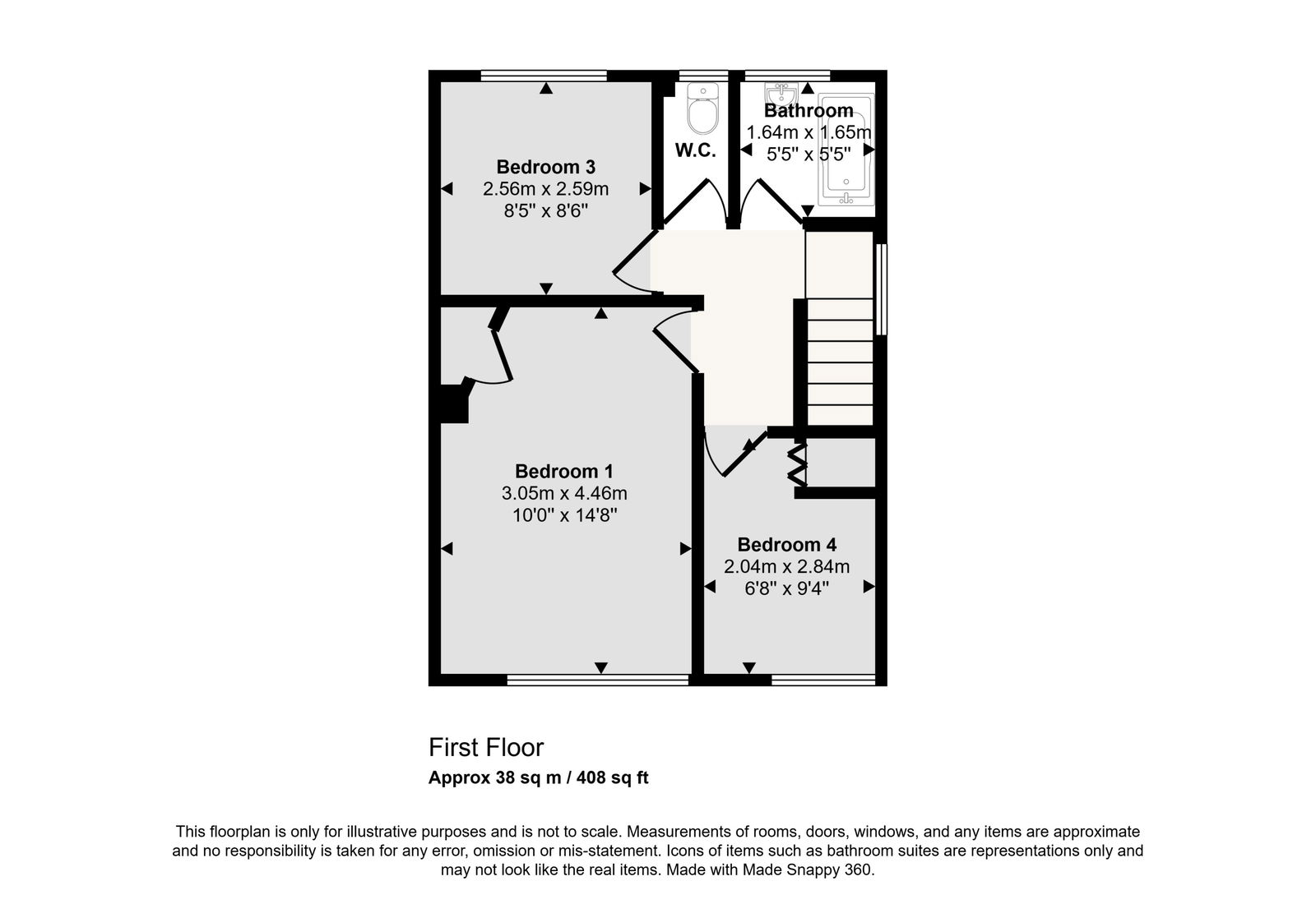 10, Courtlands Road, Tavistock floorplan