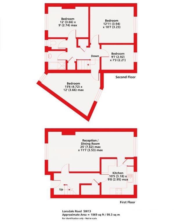Windermere Court, 20, Lonsdale Road, Barnes floorplan