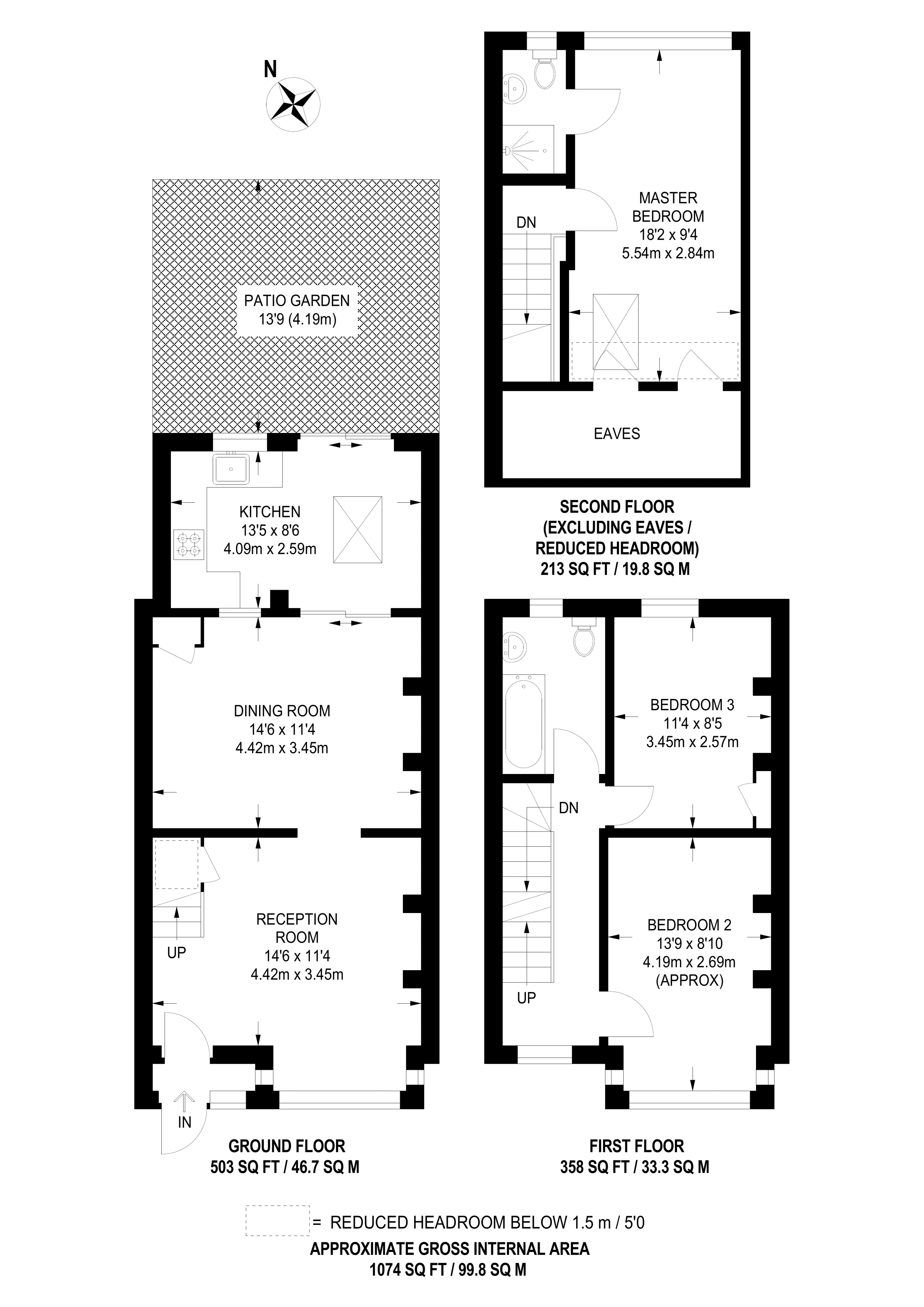 Gore Road, Raynes Park, London SW20, 3 bedroom property to rent