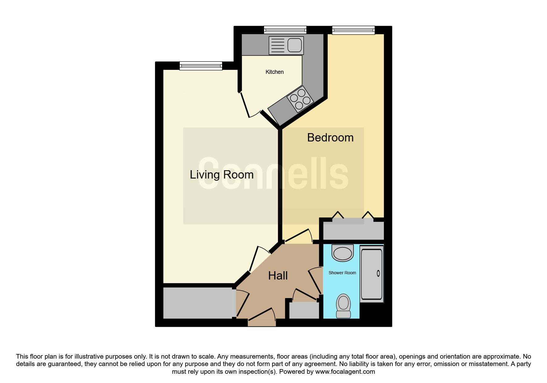 Oakley Road, Southampton floorplan