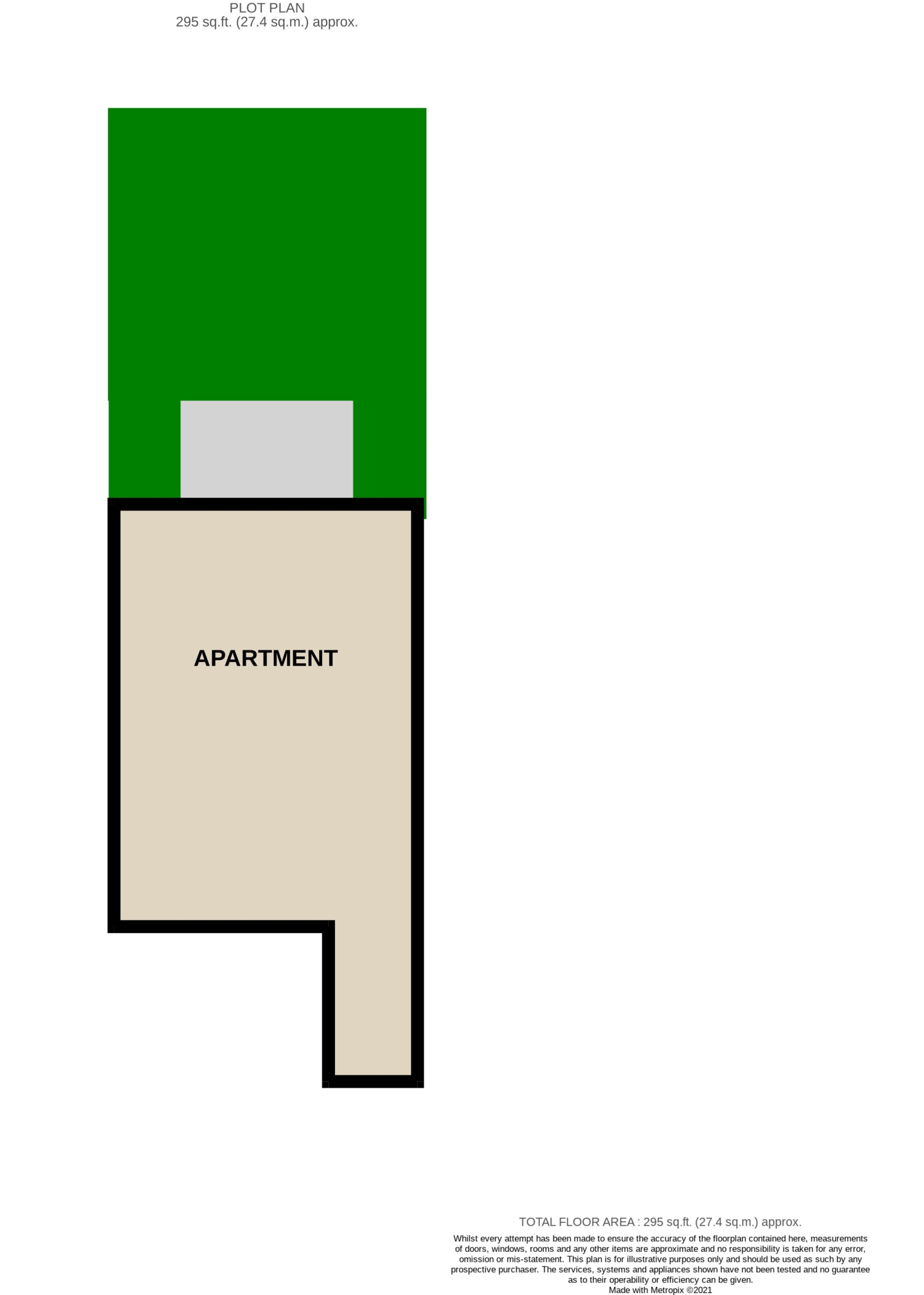 Apartment 2, North Lodge, YORK floorplan