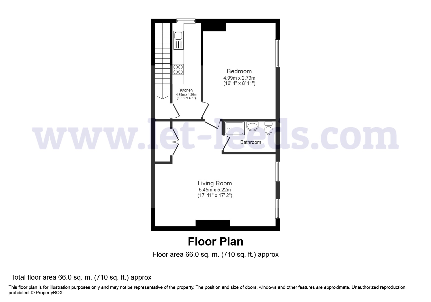 1 Bedrooms Flat to rent in North Grange Road, Headingley, Leeds LS6