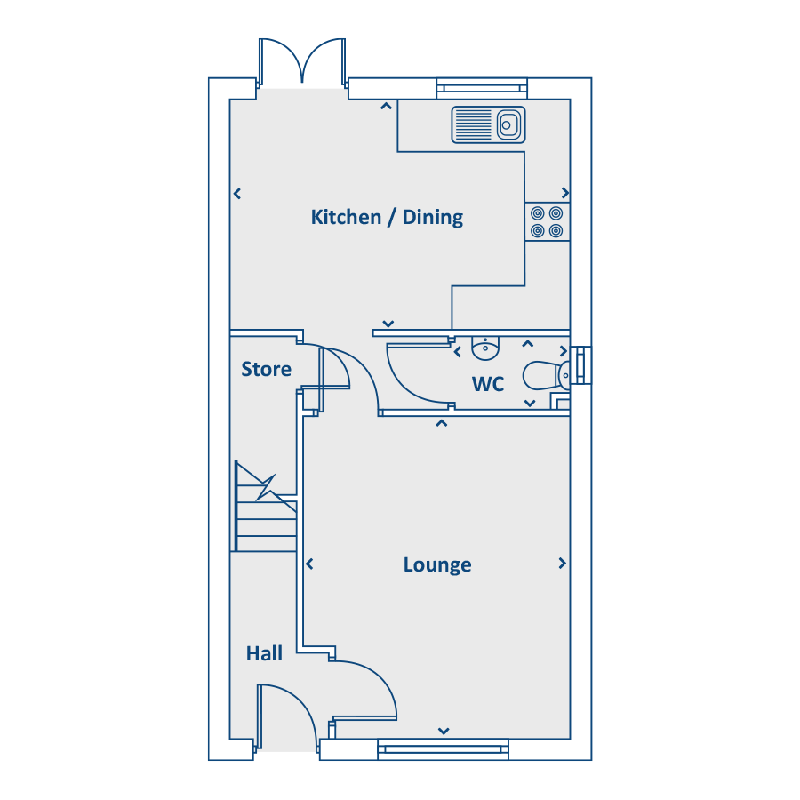 "The Leathley" at Princess Drive, Liverpool L14, 3 bedroom property for