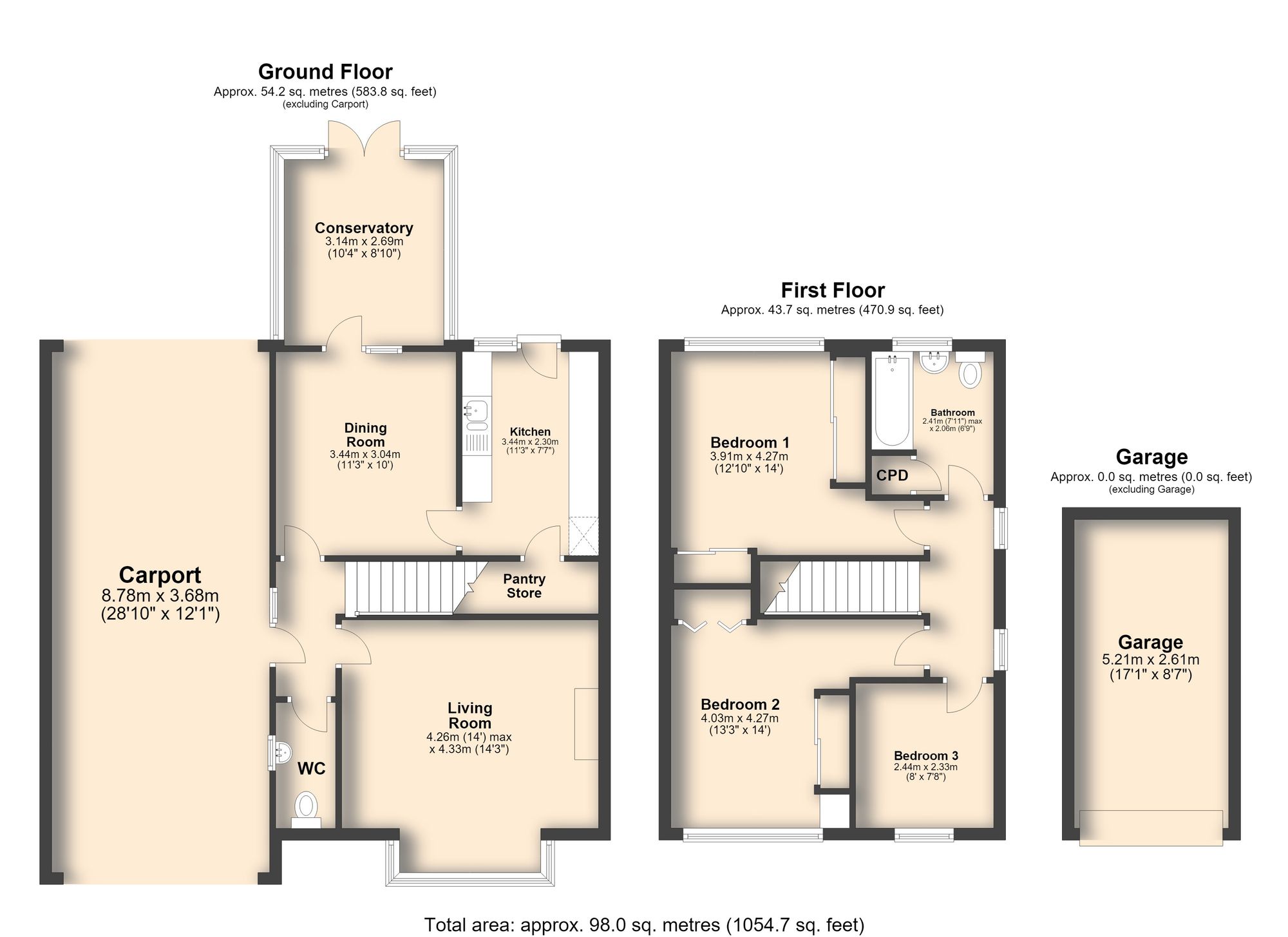 29 Tynker Avenue, Sheffield floorplan