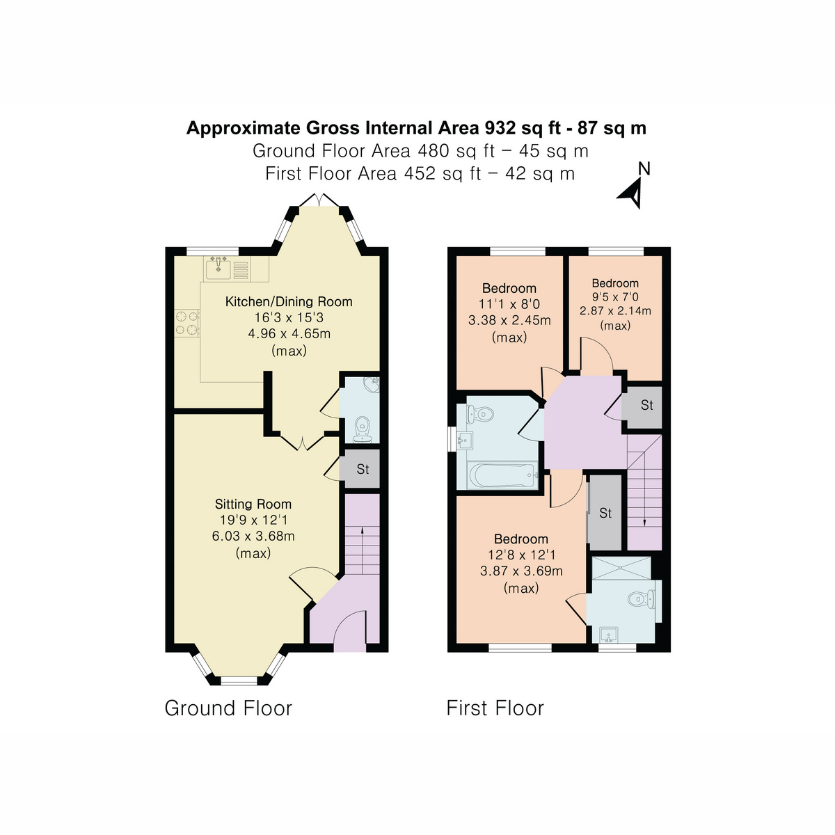 9, Widdowson Close, Didcot floorplan