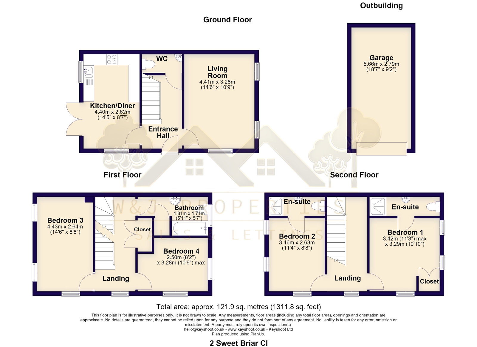 2, Sweet Briar Close, Accrington floorplan