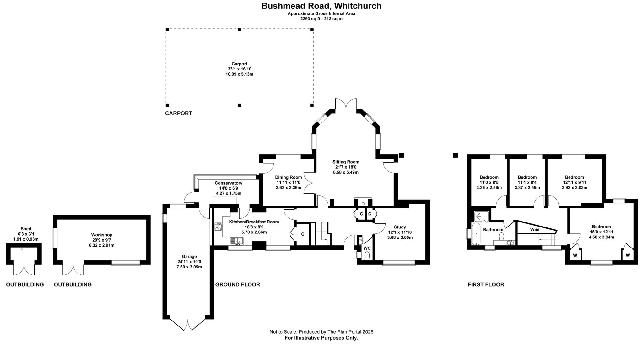 16, Bushmead Road, Aylesbury floorplan