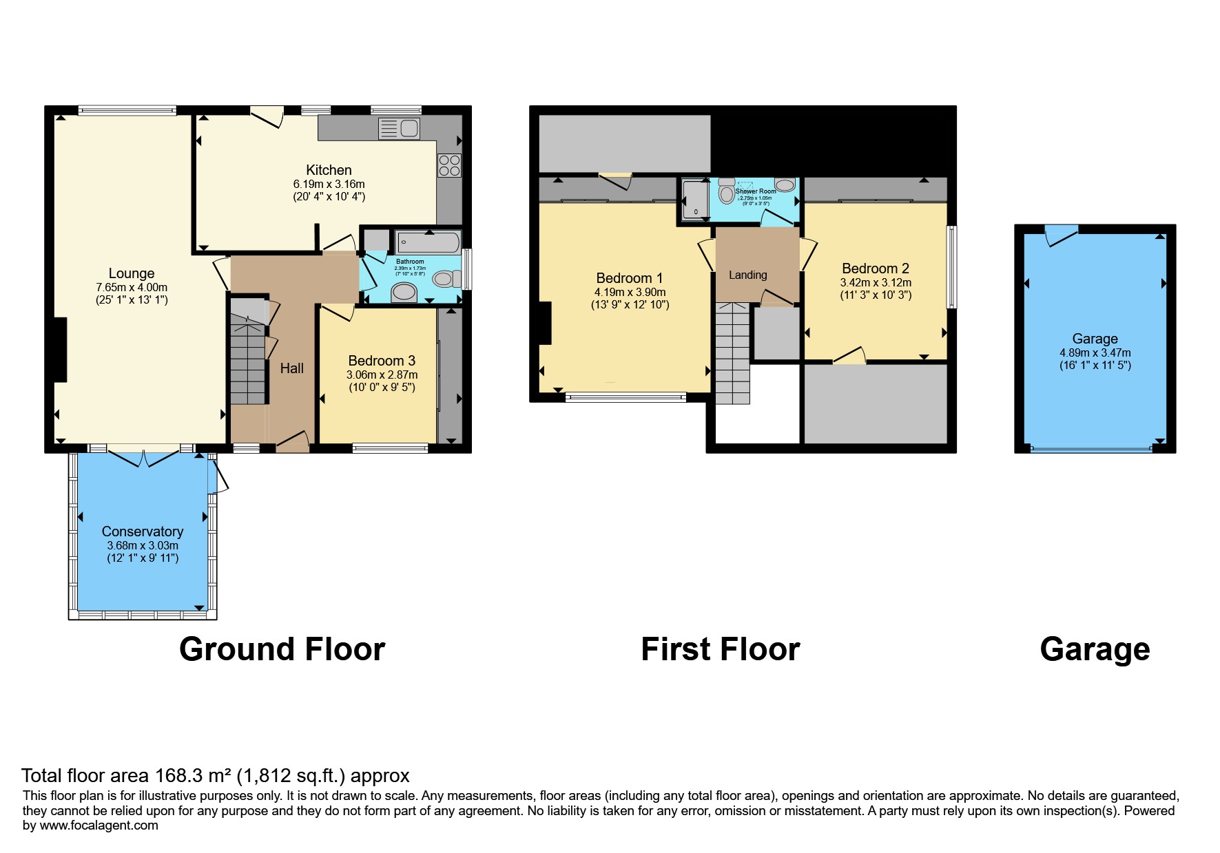 14, Kelvin Avenue, Halifax floorplan