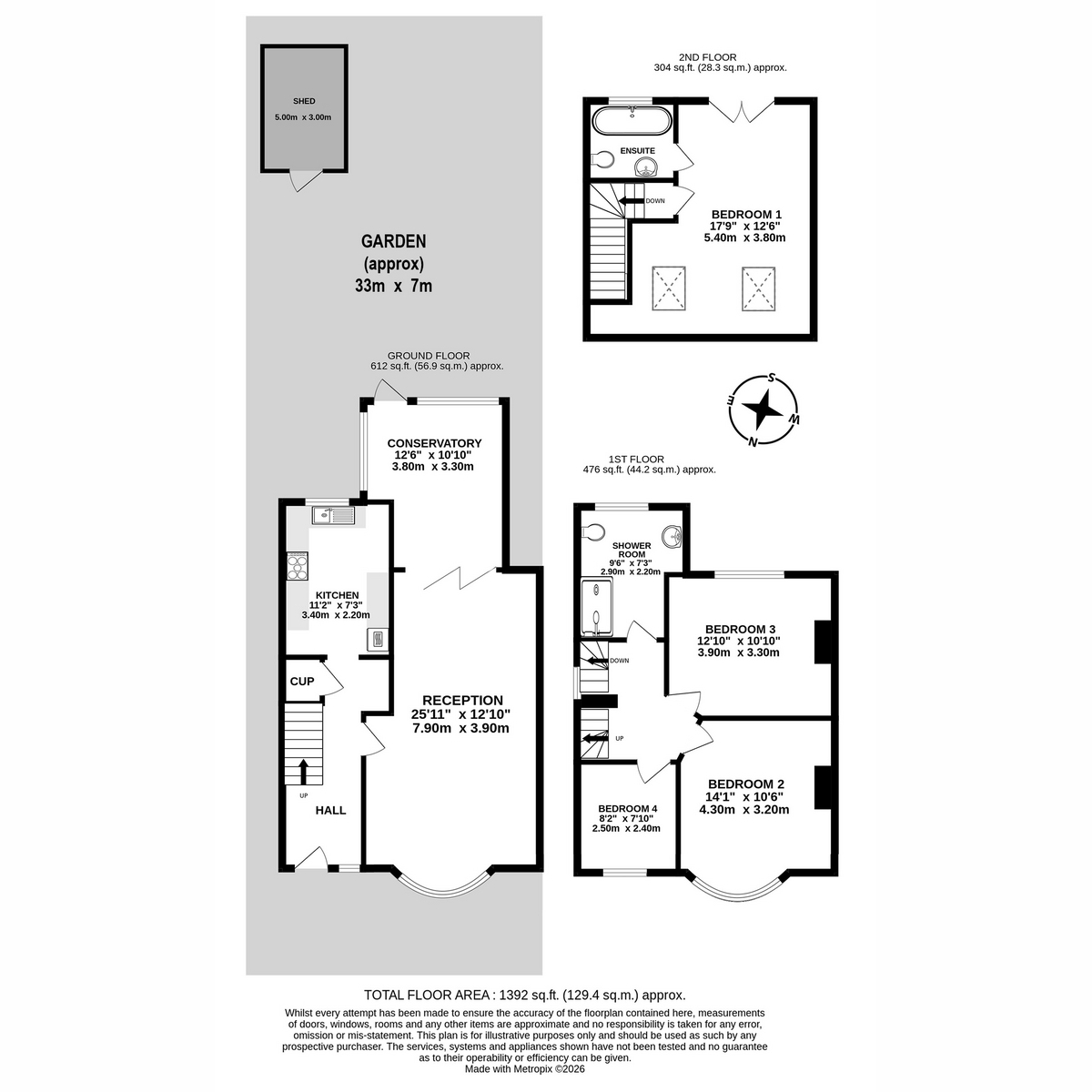 66, Copthorne Avenue, Bromley floorplan