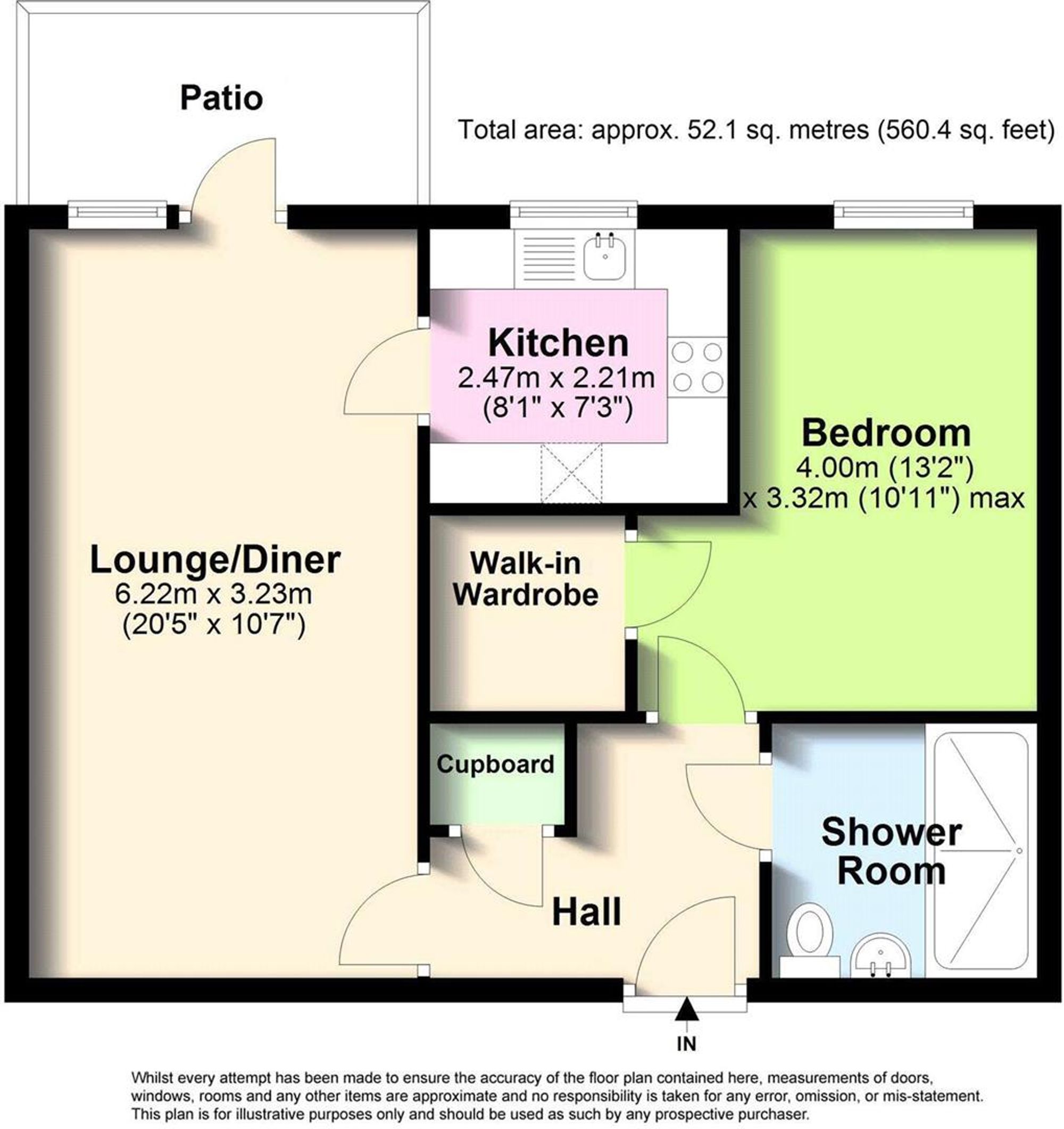 5 Triton House, Worthing floorplan
