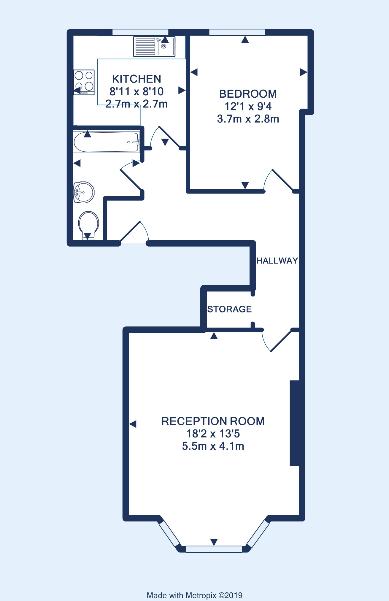 1 Bedrooms Flat for sale in Cotham Brow, Cotham, Bristol BS6