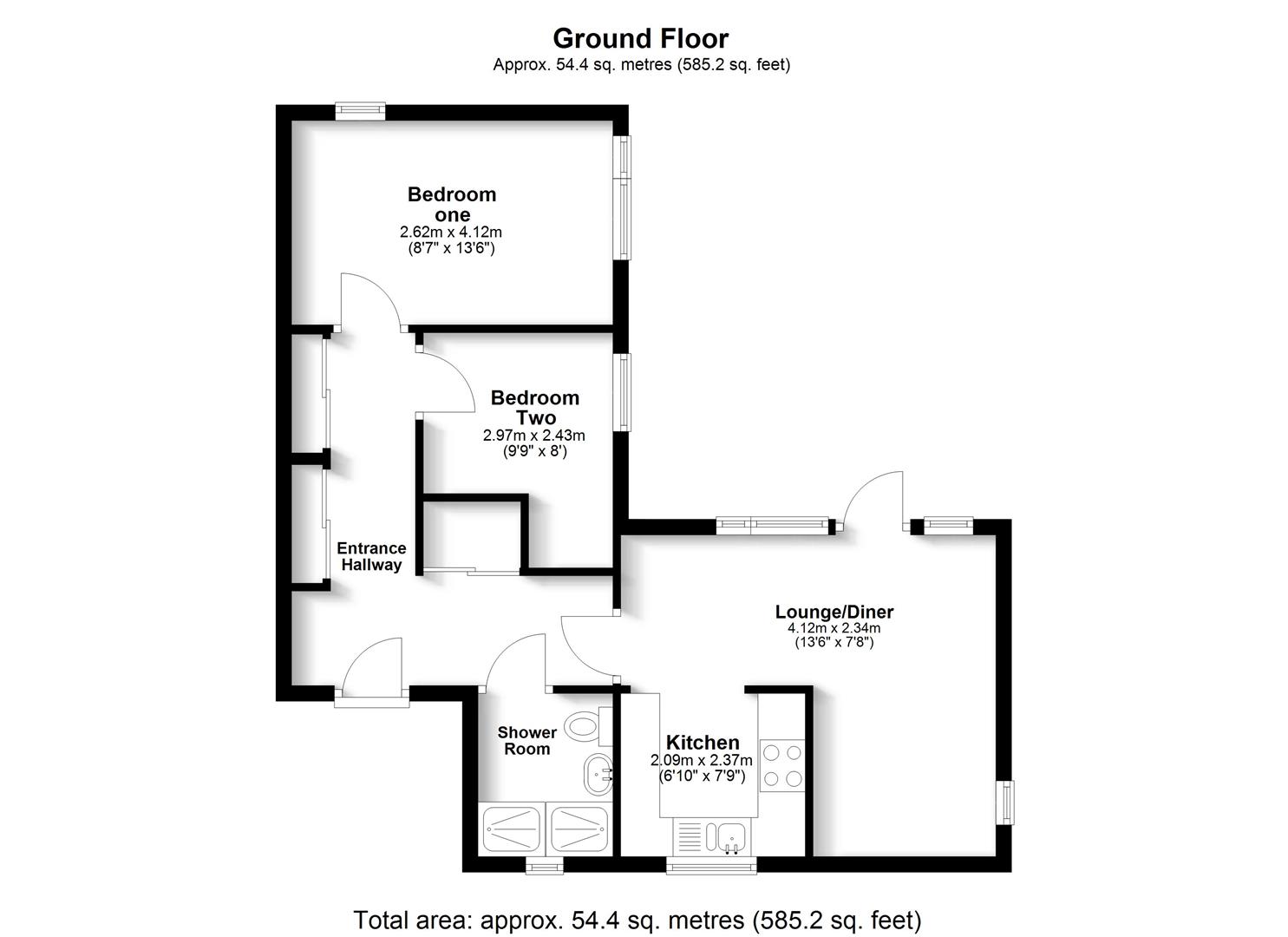 20, Knowles Green, Milton Keynes floorplan