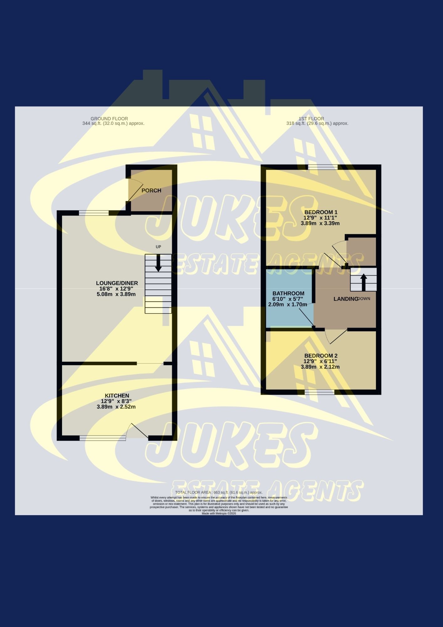 2 Savoy Wood, Harlow floorplan