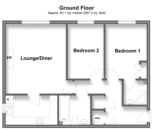 Hart Street, Maidstone floorplan