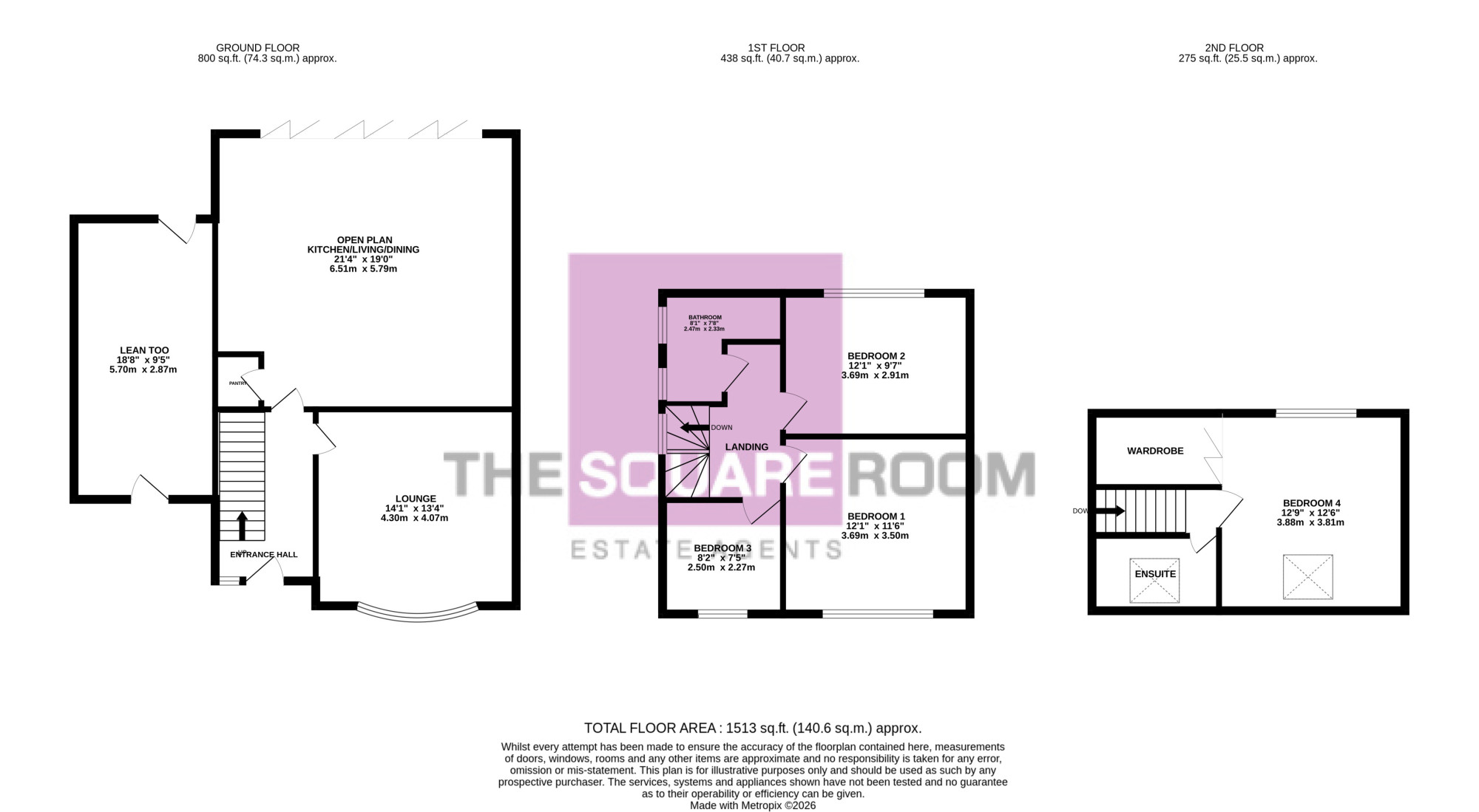 18, Saville Avenue, Carleton floorplan