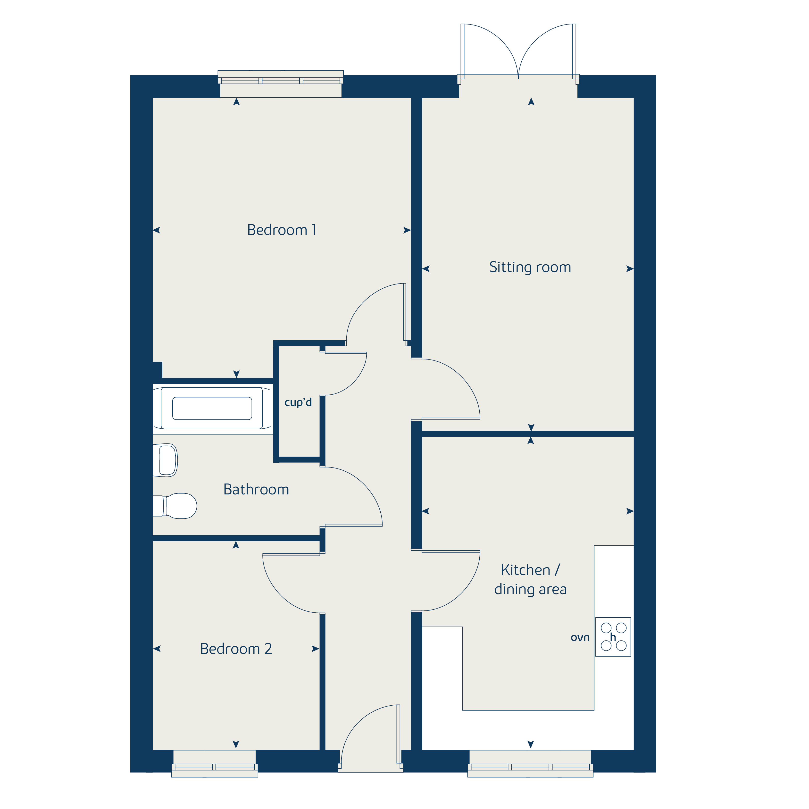 Habberley Road, Kidderminster floorplan