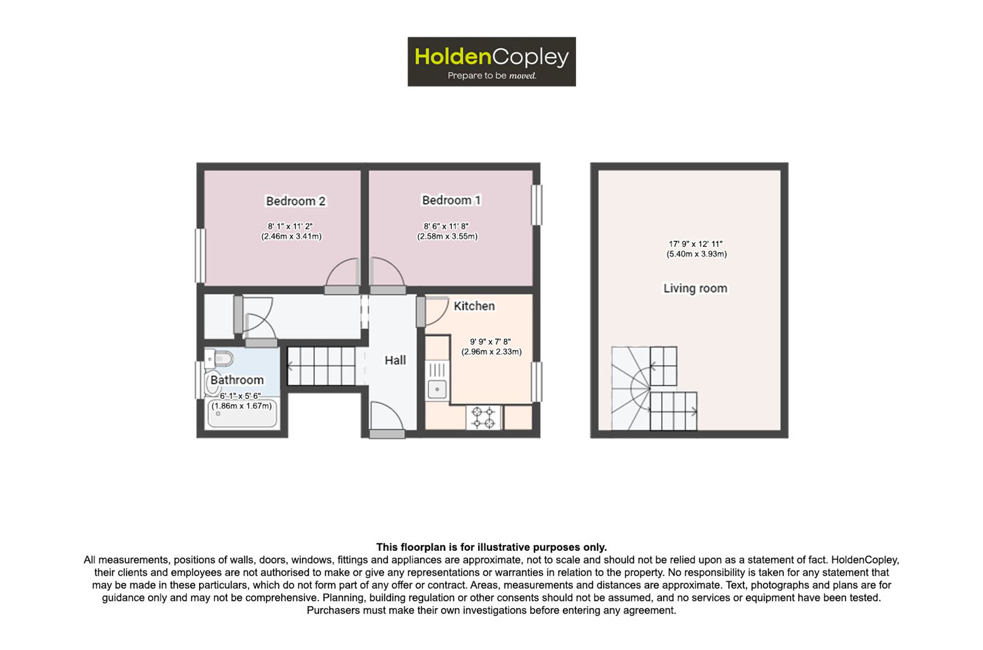 Flat 4, 51-53 Musters Road, Nottingham floorplan