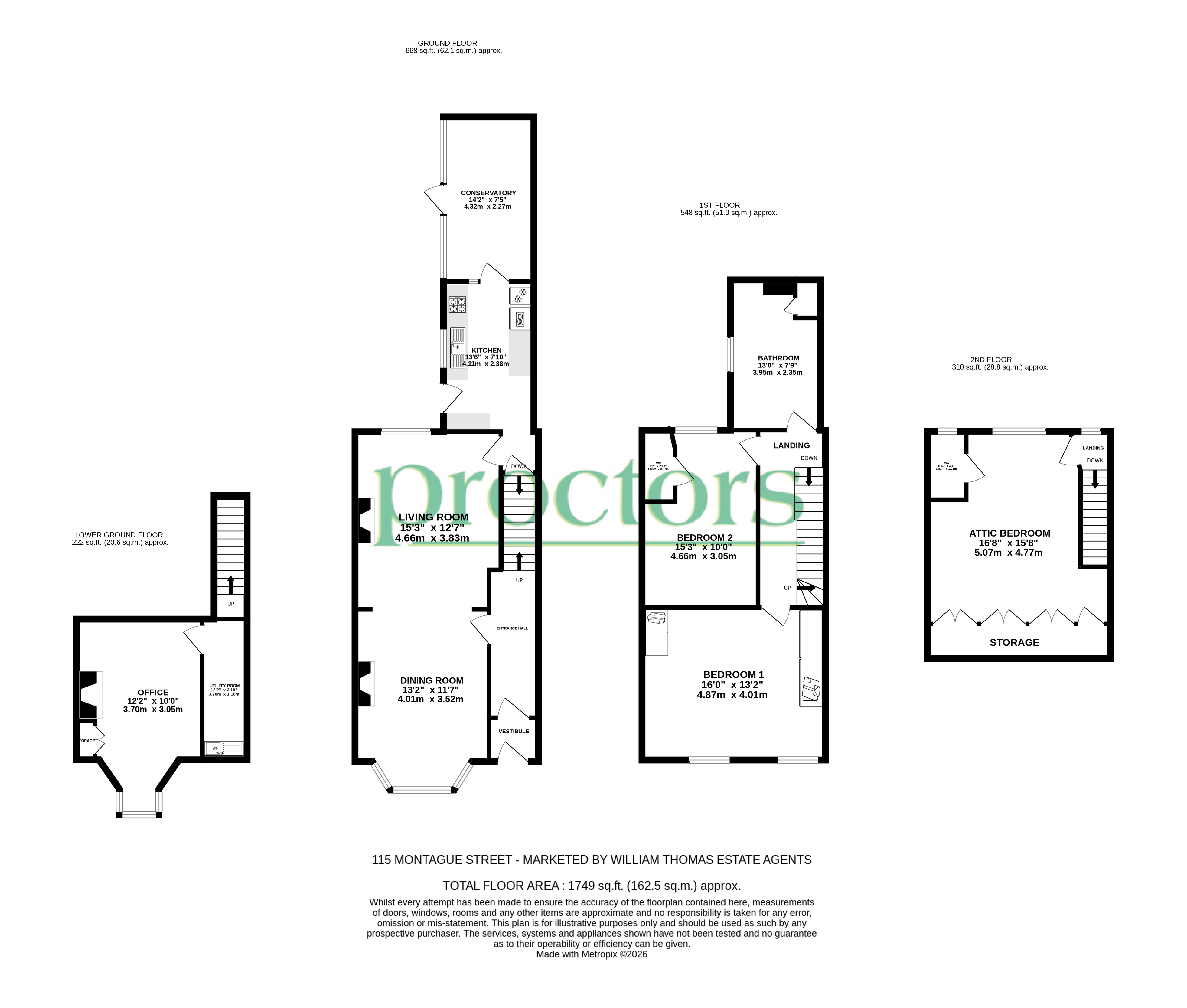 115, Montague Street, Blackburn floorplan