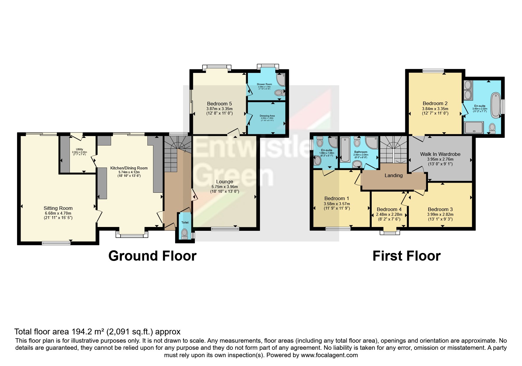 22, Sanderling Close, Bolton floorplan