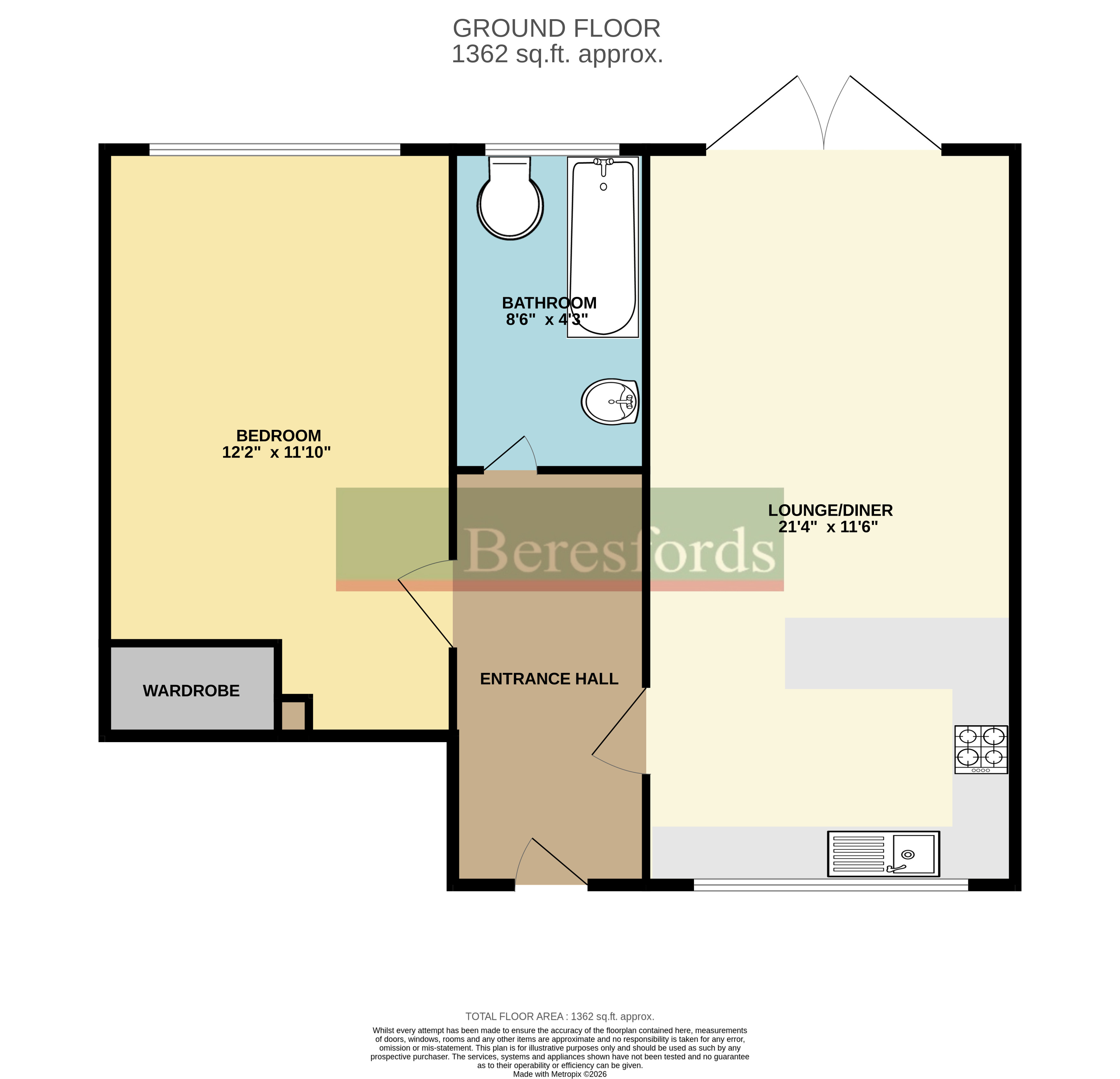 1A, Wingfield Close, Essex floorplan