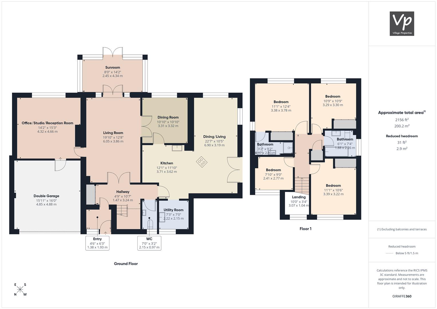 18, Oregon Avenue, Tilehurst floorplan