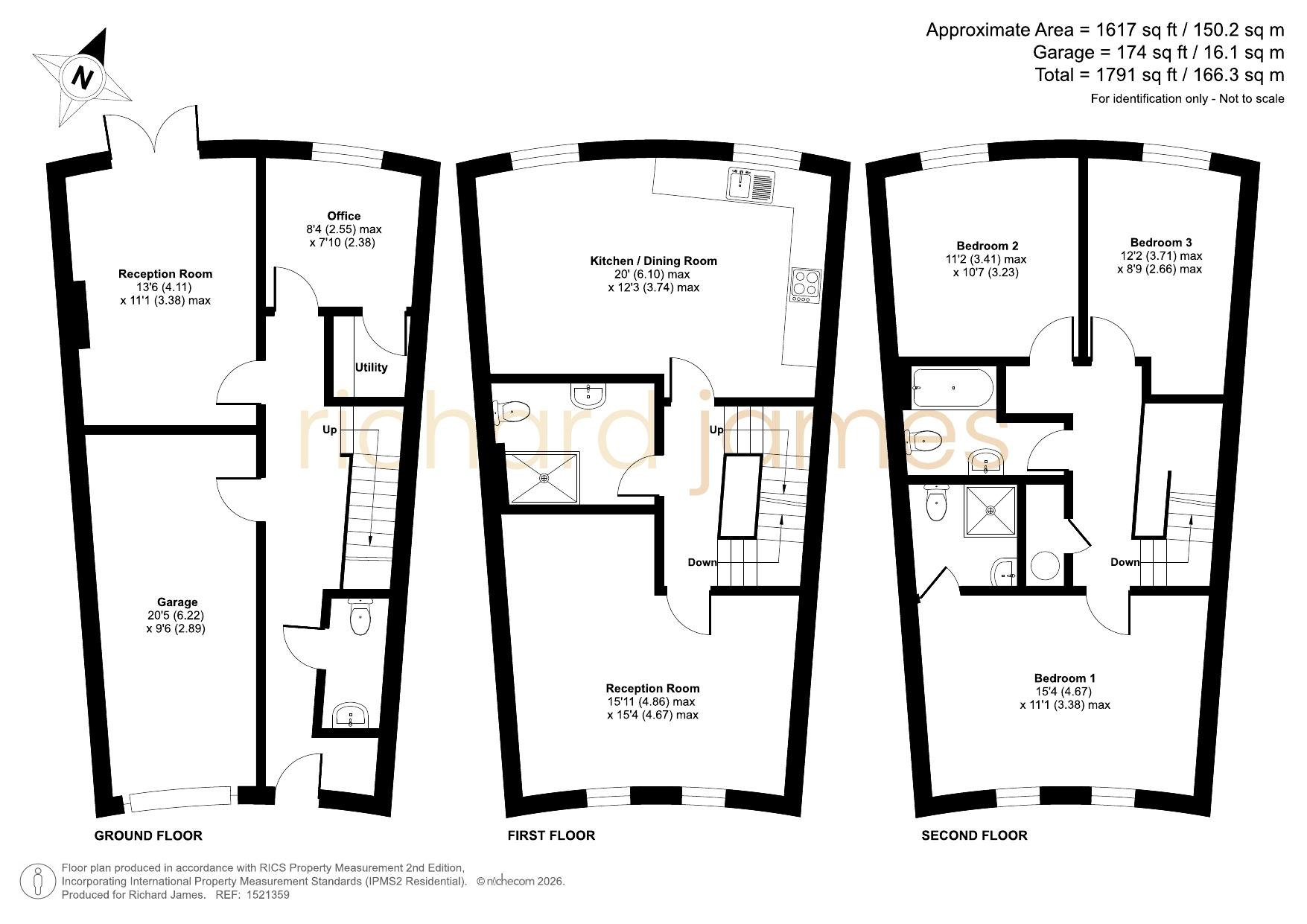 12, Neptune Crescent, Swindon floorplan