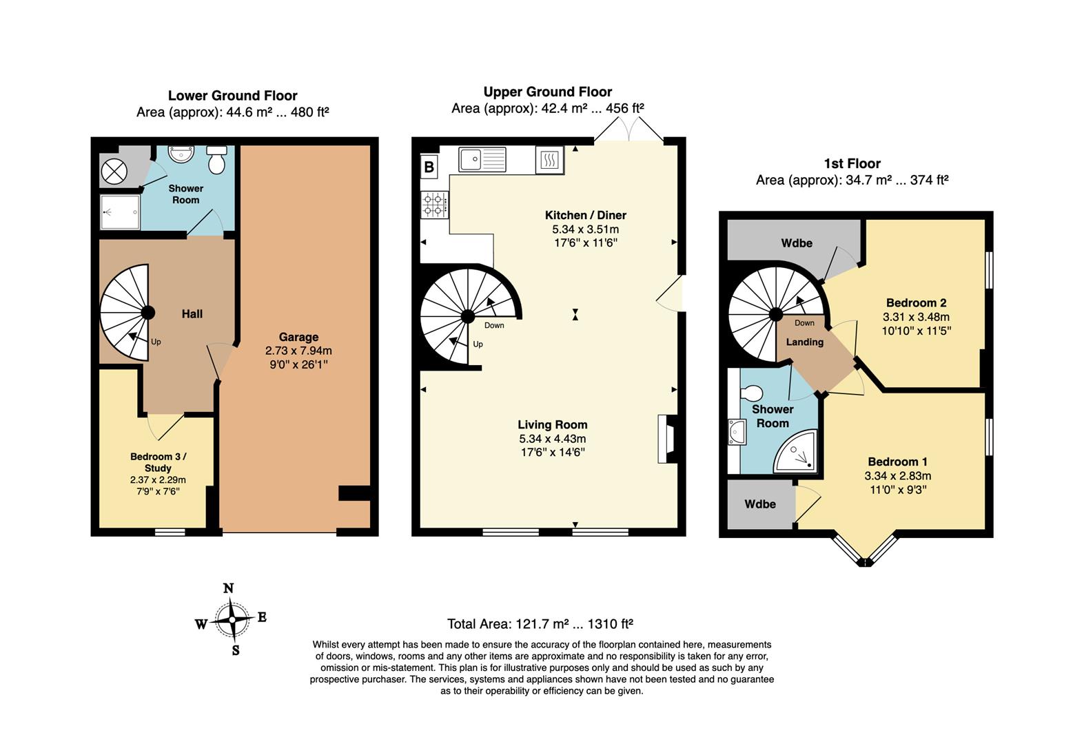 23, Grenville Meadows, Lostwithiel floorplan