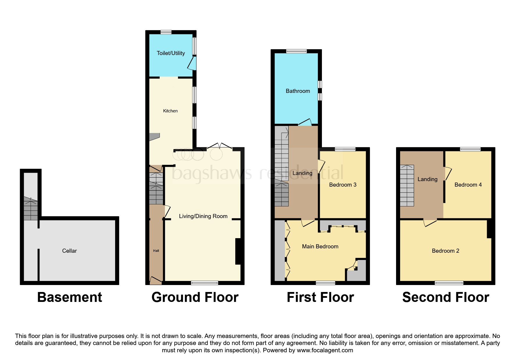 24, King Street, Leek floorplan