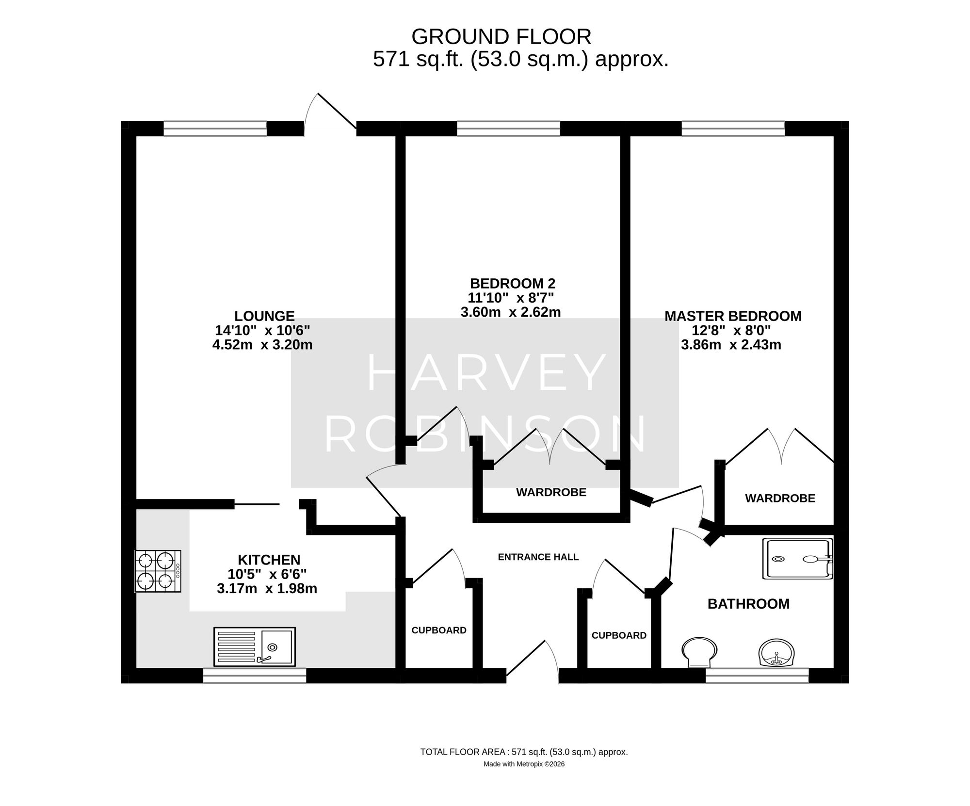6 Millfield Lodge Millfield Park Brampton Road, Huntingdon floorplan